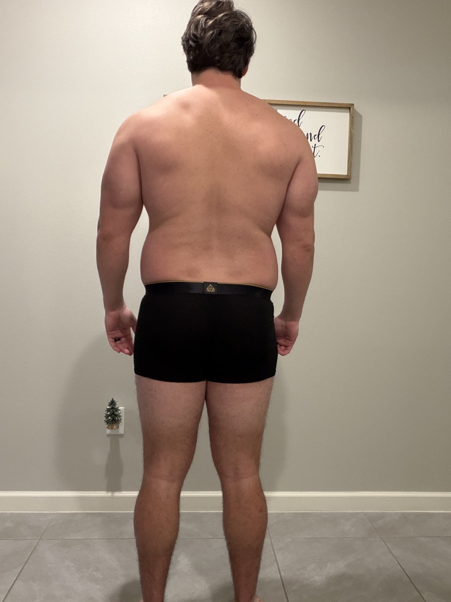 Massimo from the back in January 2026